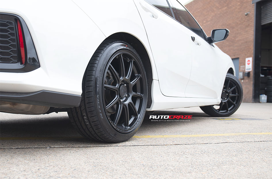 HONDA COVIC MOTEGI MR140 SATIN BLACK