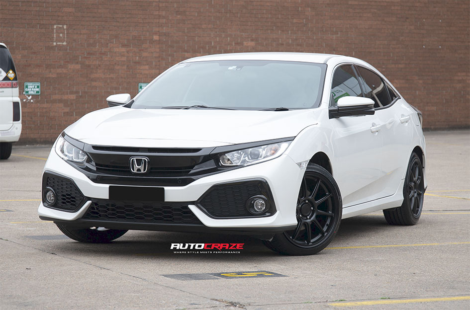 HONDA COVIC MOTEGI MR140 SATIN BLACK