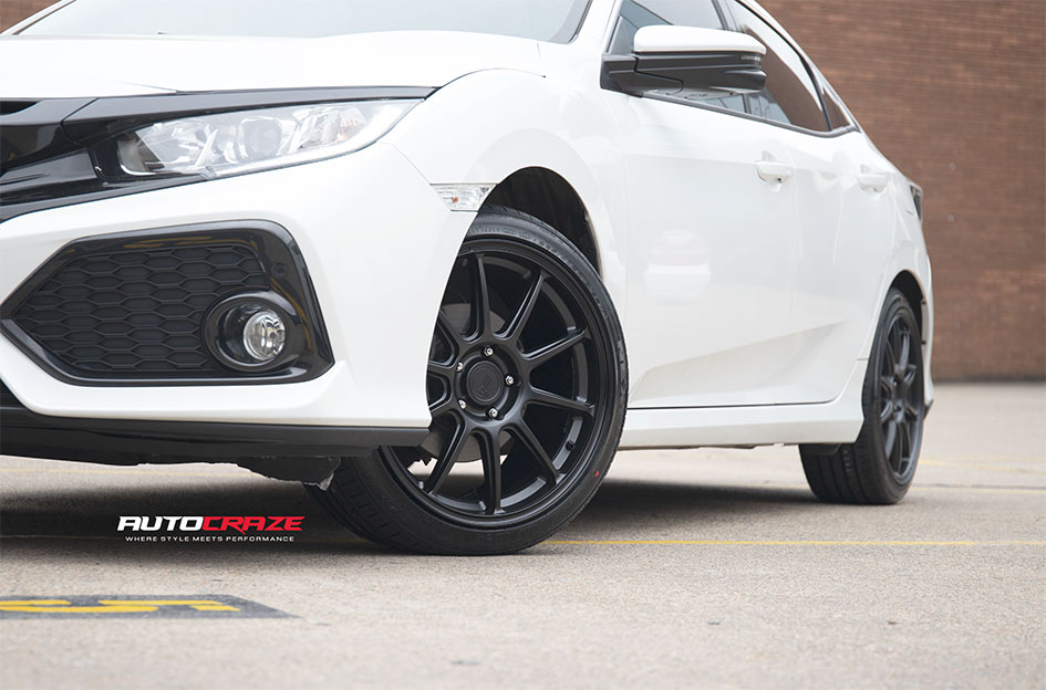 HONDA COVIC MOTEGI MR140 SATIN BLACK