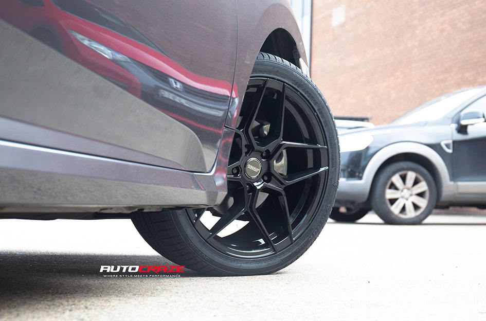 HONDA CIVIC SSW LEMANS GLOSS BLACK