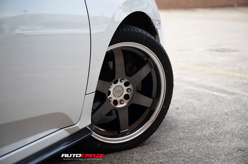HONDA CIVIC SSW DRIFTER GUNMETAL LIP POLISHED 