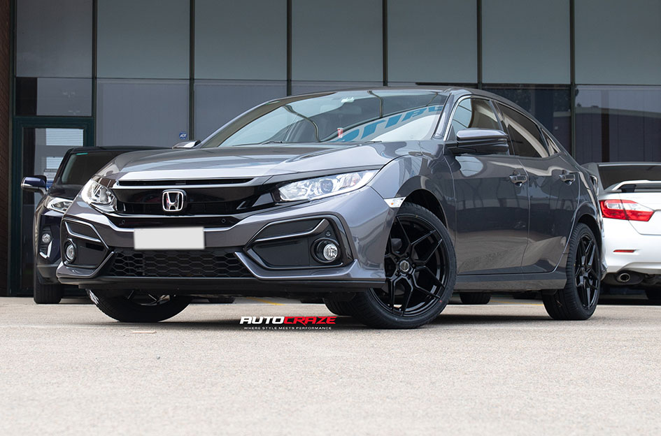 HONDA CIVIC SSW LEMANS GLOSS BLACK