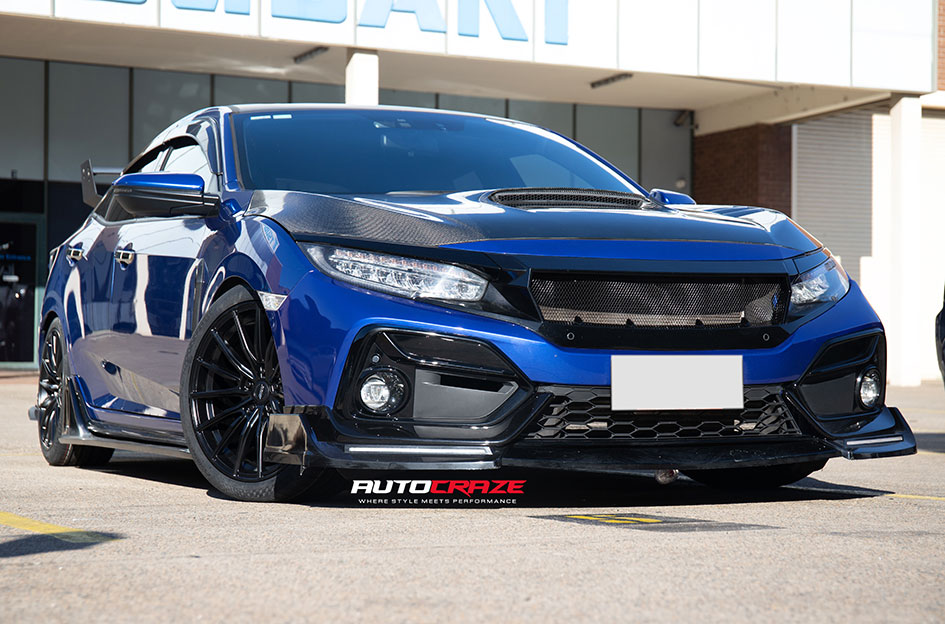 HONDA CIVIC SSW DAYTONA MATT BLACK