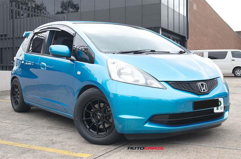 HONDA JAZZ KONIG DEKAGRAM MATTE BLACK