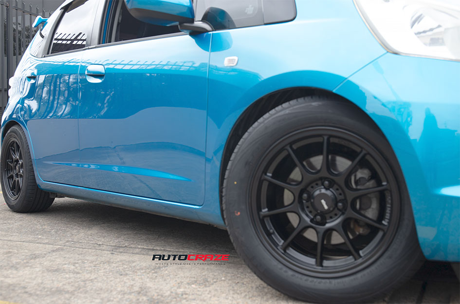 HONDA JAZZ KONIG DEKAGRAM MATTE BLACK