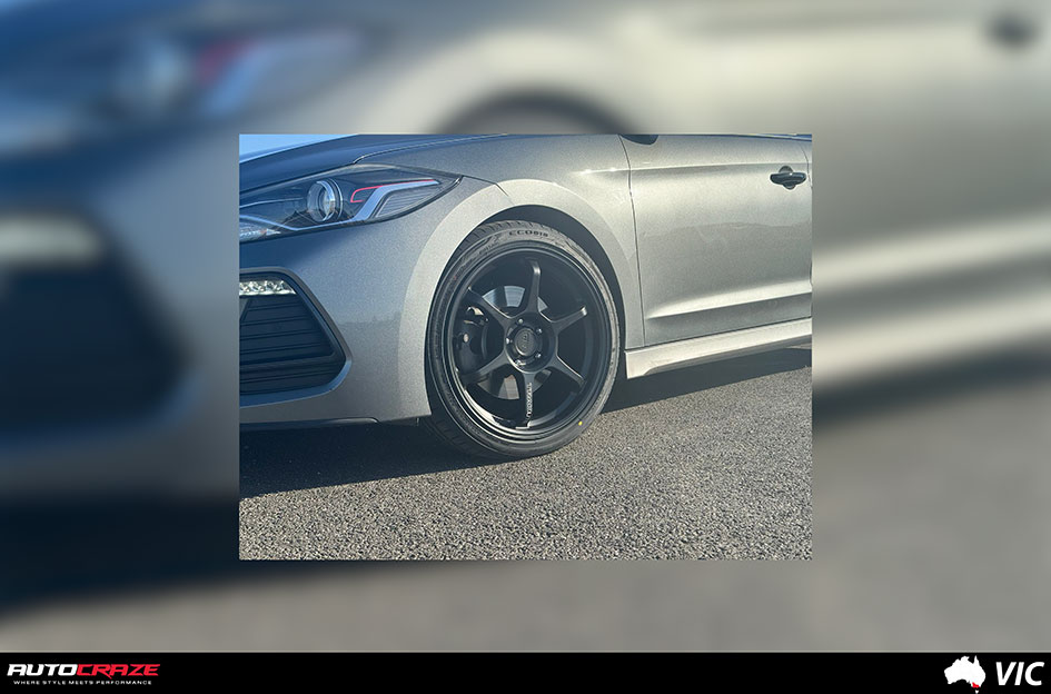 HYUNDAI ELANTRA MOTEGI MR145 TRAKLITE SATIN BLACK