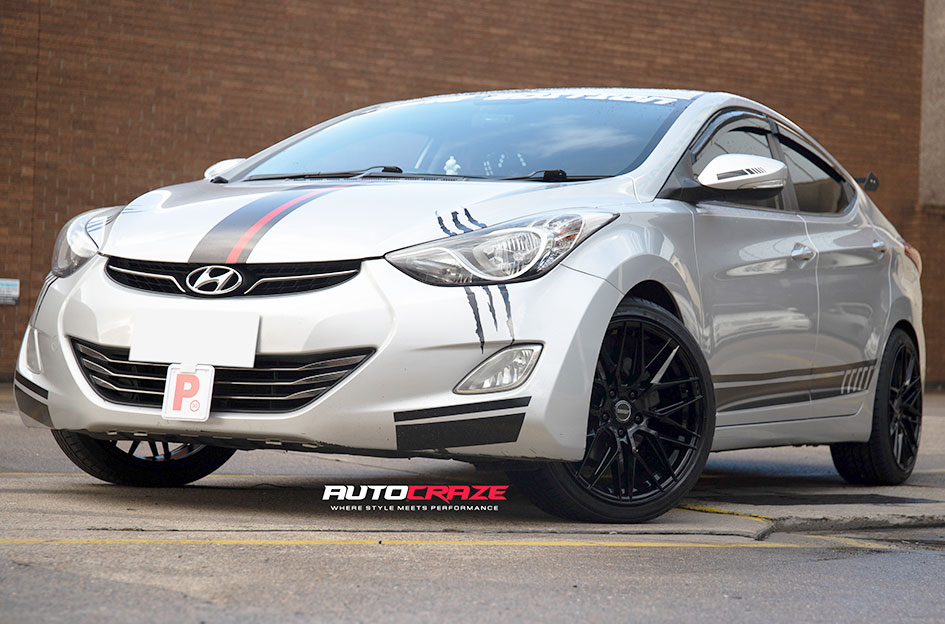 HYUNDAI ELANTRA SSW HOCKENHEIM GLOSS BLACK