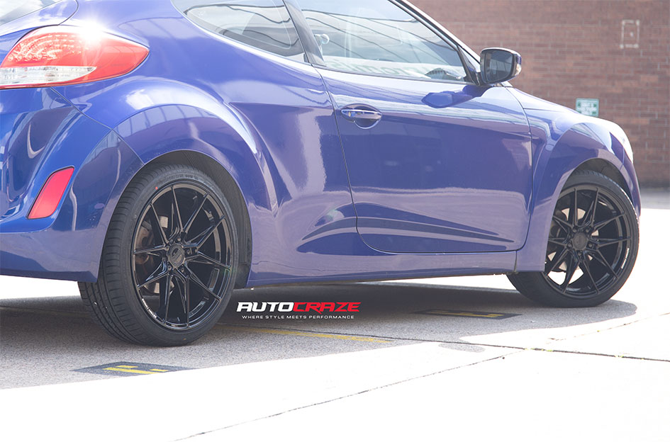 HYUNDAI VELOSTER KING TOXIN GLOSS BLACK