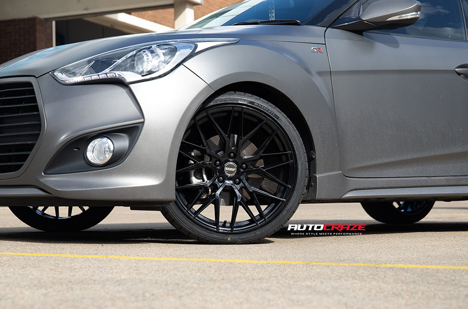 HYUNDAI VELOSTER SSW HOCKENHEIM GLOSS BLACK
