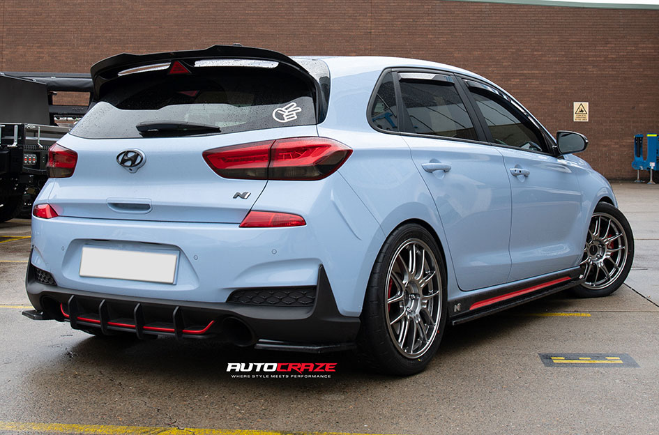 HYUNDAI I30N ENKEI GTC02 HYPER SILVER