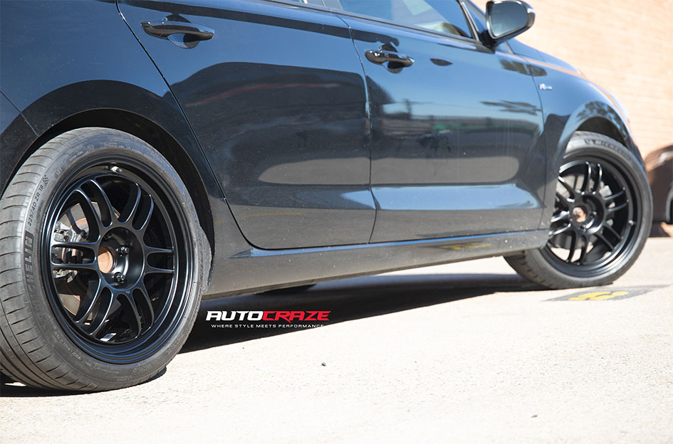 HYUNDAI I30 ENKEI RPF1 MATT BLACK