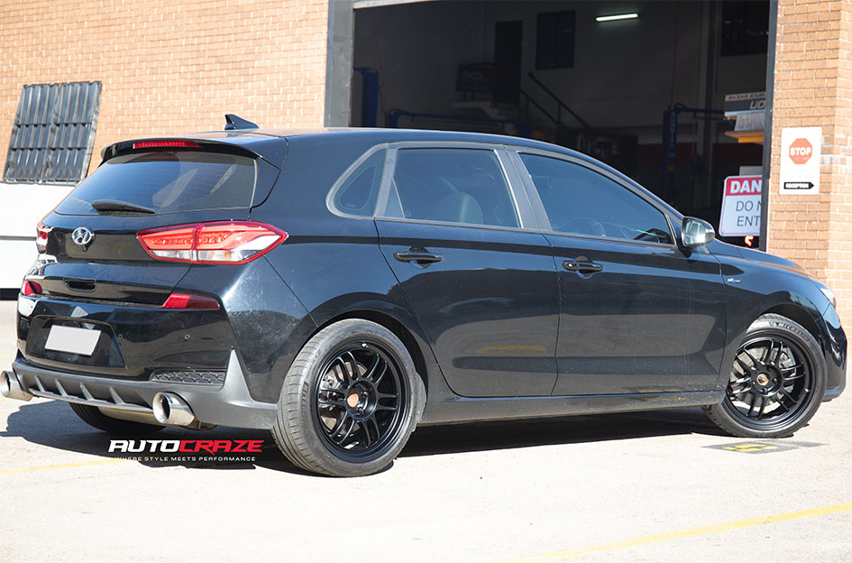 HYUNDAI I30 ENKEI RPF1 MATT BLACK