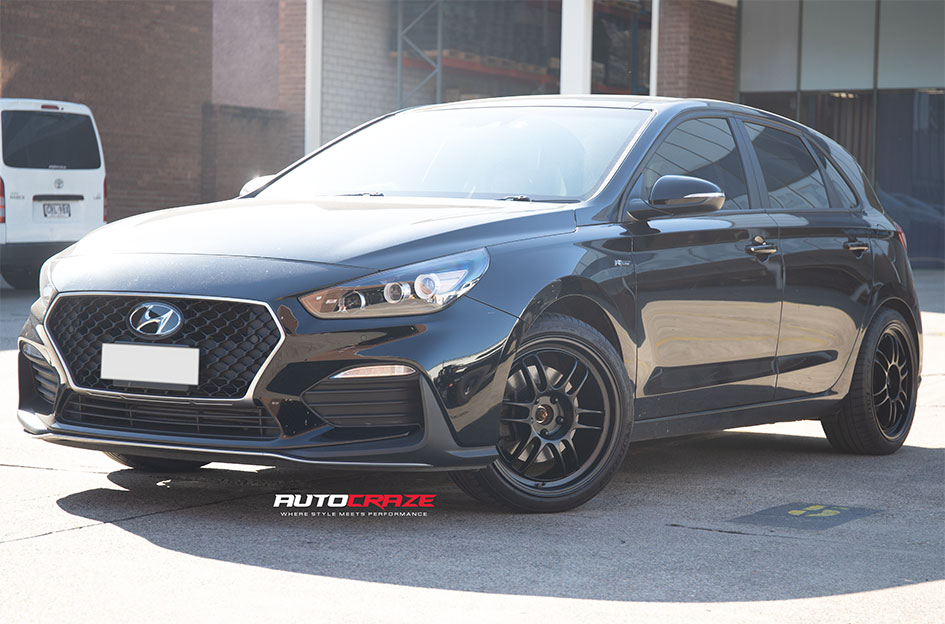 HYUNDAI I30 ENKEI RPF1 MATT BLACK
