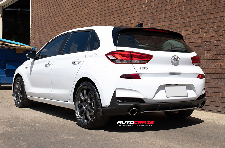 HYUNDAI I30 ENKEI PF09 MATTE GUNMETAL 