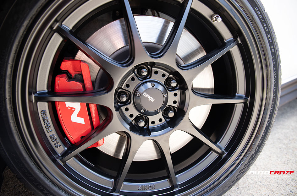 HYUNDAI I30 KONIG DEKAGRAM MATTE BLACK