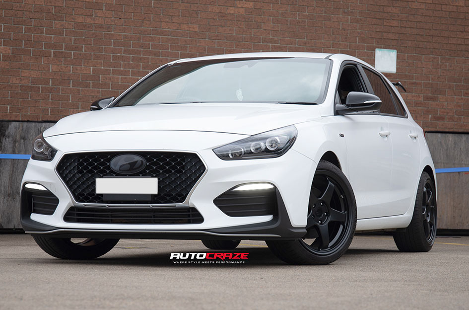 HYUNDAI I30 MOTEGI MR151 SATIN BLACK 