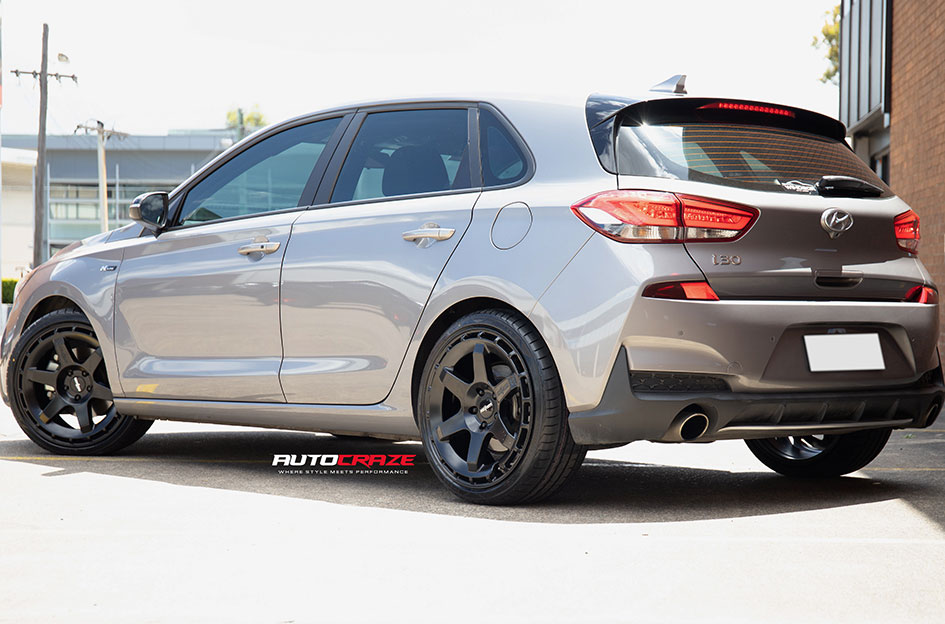 HYUNDAI I30 ROTIFORM KB1 MATTE BLACK