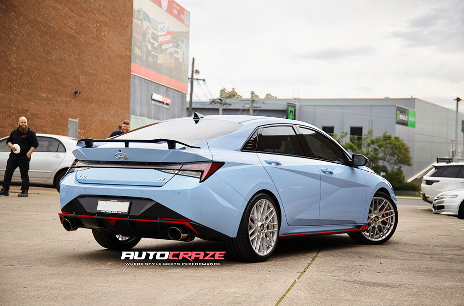 Hyundai i30N Rotiform RSE Silver 