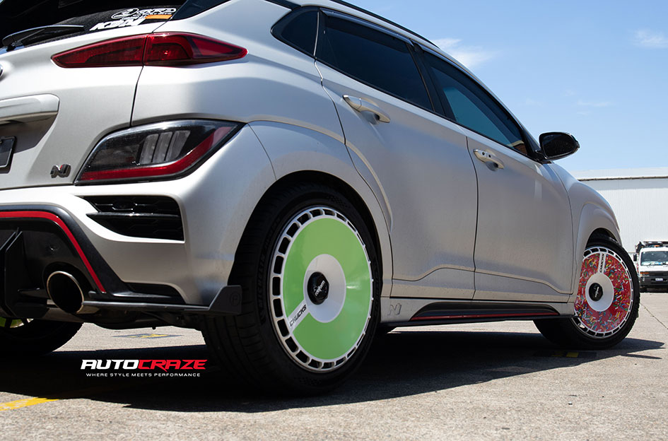 HYUNDAI KONA ROTIFORM AERODISC GREY