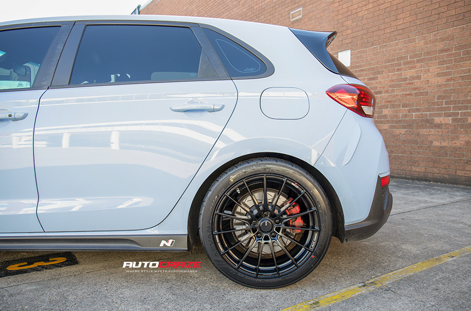 HYUNDAI I30N ENKEI FC01 MATTE BLACK