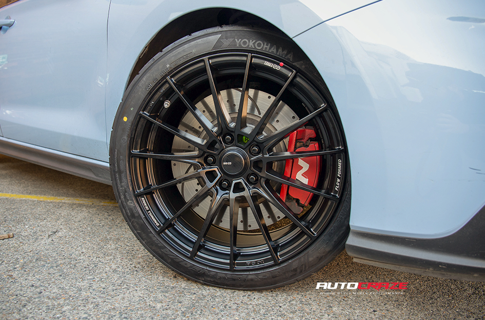 HYUNDAI I30N ENKEI FC01 MATTE BLACK