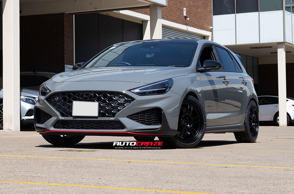 HYUNDAI I30N ENKEI RPF1 BLACK 