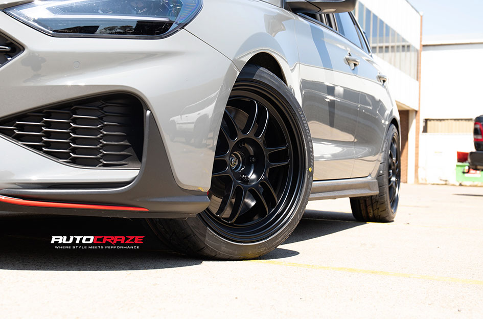 HYUNDAI I30N ENKEI RPF1 BLACK 