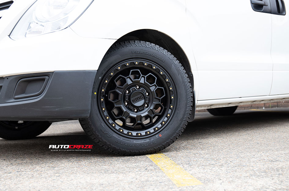 HYUNDAI ILOAD KMC TREK SATIN BLACK