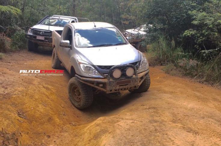 MAZDA BT 50 ENDURO PRO XD MATTE GREY WITH BLACK RING
