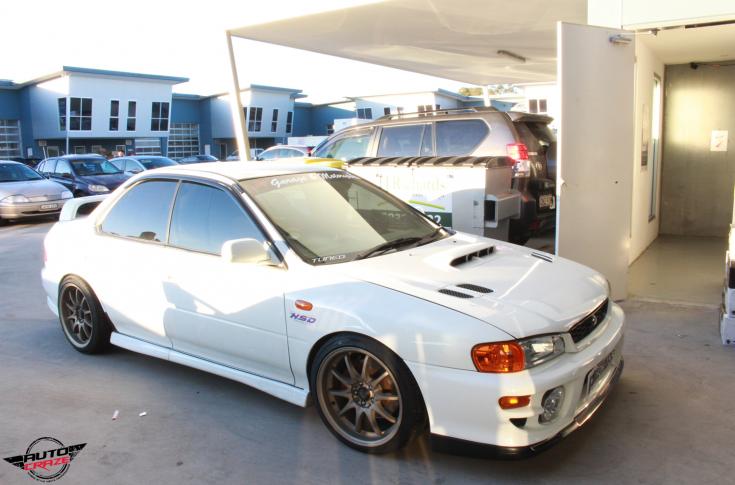 SUBARU WRX ROTATE MATTE BRONZE
