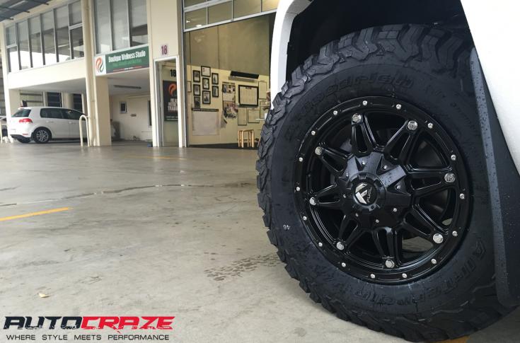 VOLKSWAGEN AMAROK HOSTAGE MATTE BLACK