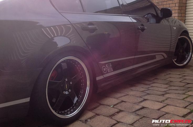 FORD FALCON FR BLACK MACHINED LIP