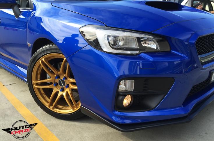 SUBARU WRX CC02 CUSTOM GOLD