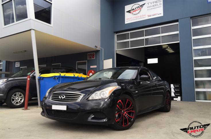 NISSAN 370GT ULTIMATE MATTE BLACK OR RED ACCENTS