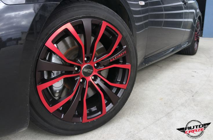 NISSAN 370GT ULTIMATE MATTE BLACK OR RED ACCENTS