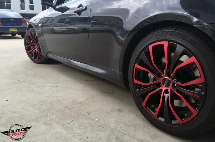 NISSAN 370GT ULTIMATE MATTE BLACK OR RED ACCENTS
