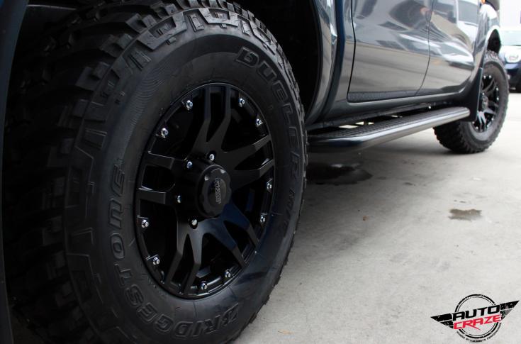 FORD PJ & PK RANGER CLIFF MATTE BLACK