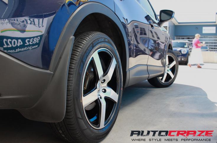MAZDA CX5 SIREN GLOSS BLACK MACHINED FACE