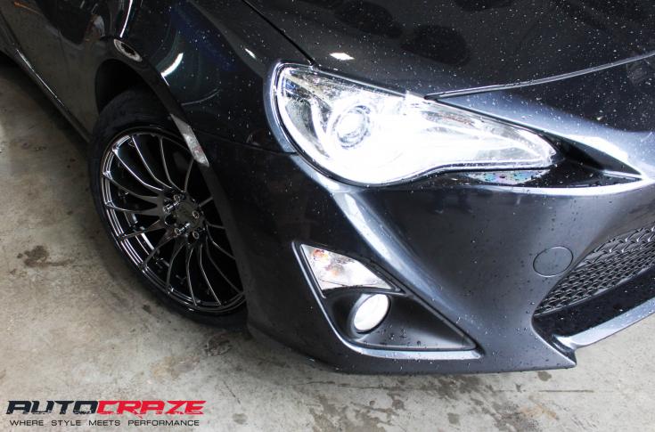 TOYOTA 86 550 CHROMIUM BLACK
