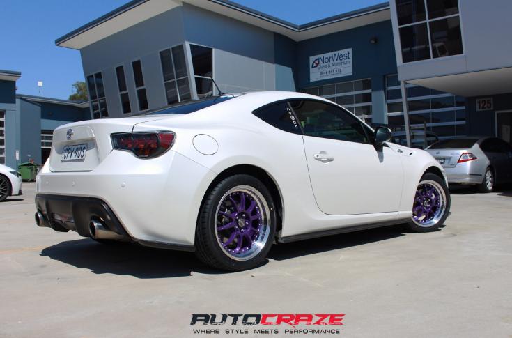 TOYOTA 86 FORGE VIOLET POLISHED LIP