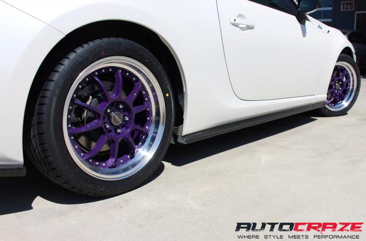 TOYOTA 86 FORGE VIOLET POLISHED LIP