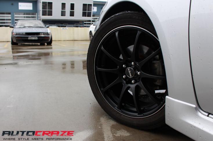 SUBARU IMPREZA HALO SATIN BLACK