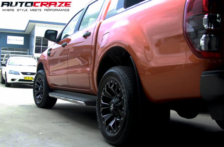 FORD RANGER ASSAULT GLOSS BLACK MILLED ACCENTS
