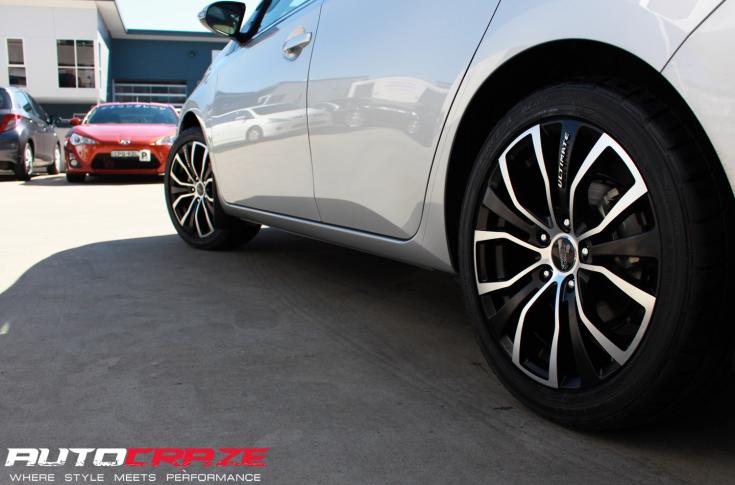 TOYOTA COROLLA ULTIMATE MATTE BLACK OR POLISH ACCENTS