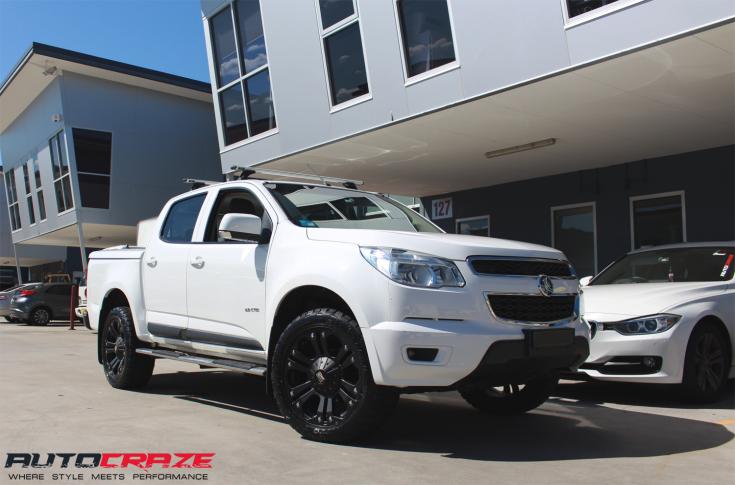 HOLDEN COLORADO MONSTER XD MATTE BLACK