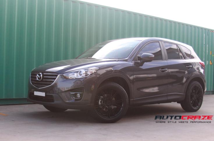 MAZDA CX5 RITZ MATTE BLACK