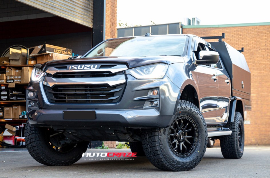 ISUZU D-MAX ROH RAID MATTE BLACK