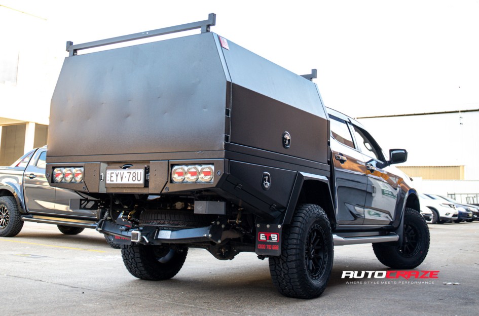 ISUZU D-MAX ROH RAID MATTE BLACK