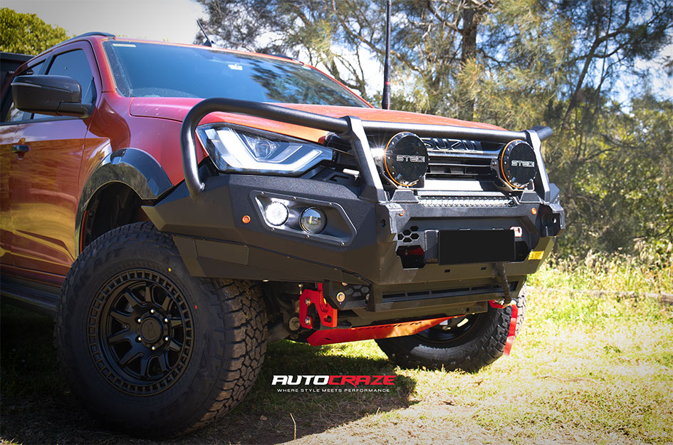 ISUZU DMAX BLACK RHINO CALICO MATTE BLACK 