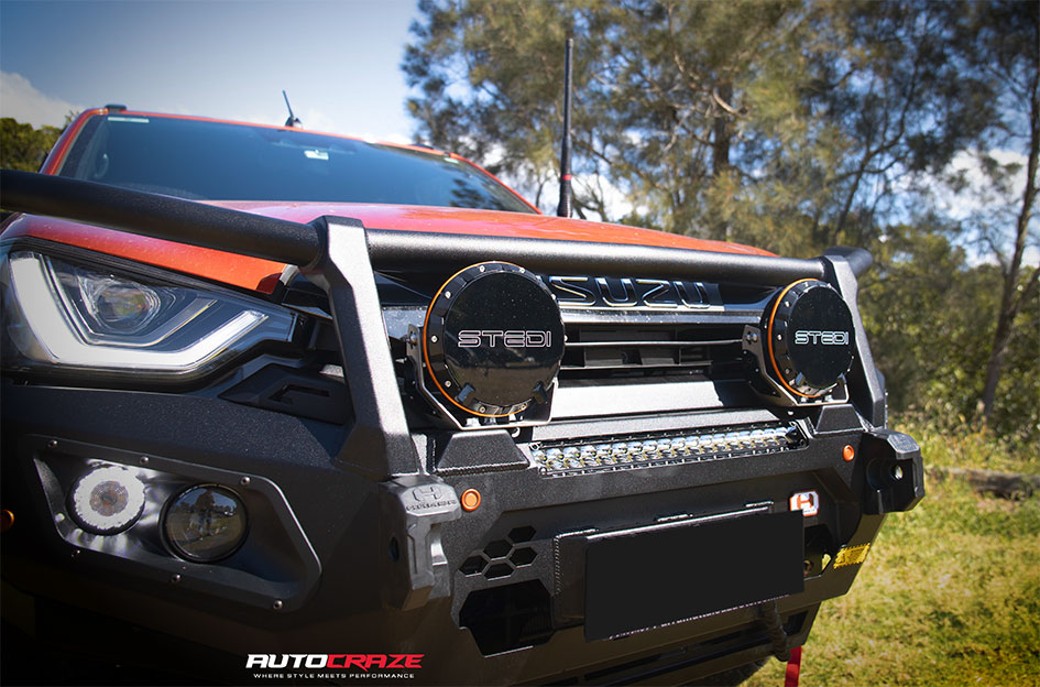 ISUZU DMAX BLACK RHINO CALICO MATTE BLACK 